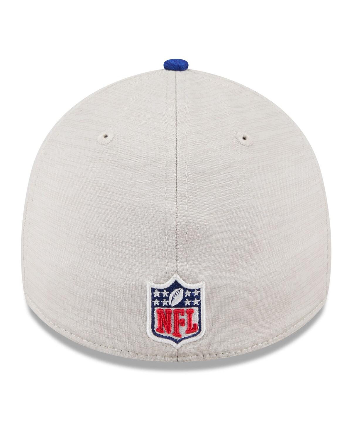 New Era Men'sRoyal New England Patriots 2024 Sideline Historic 39THIRTY Flex Hat - Stone, Royal
