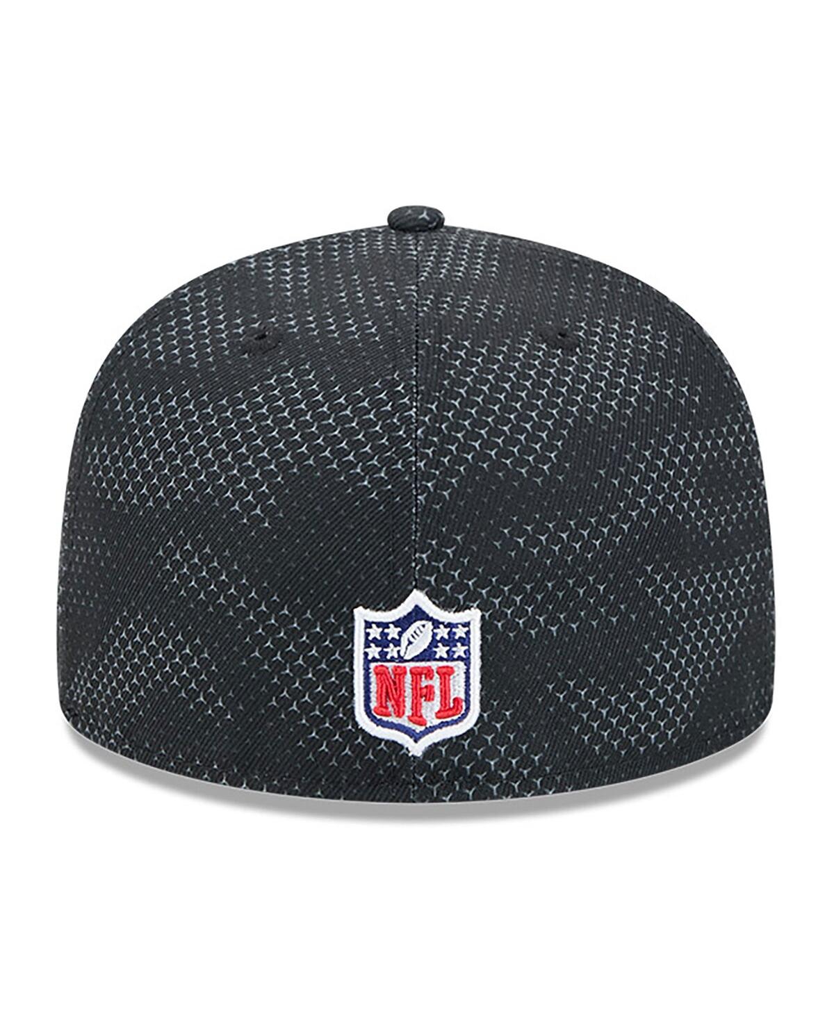 New Era Men's Black Cincinnati Bengals 2024 Sideline 59fifty Fitted Hat In Black