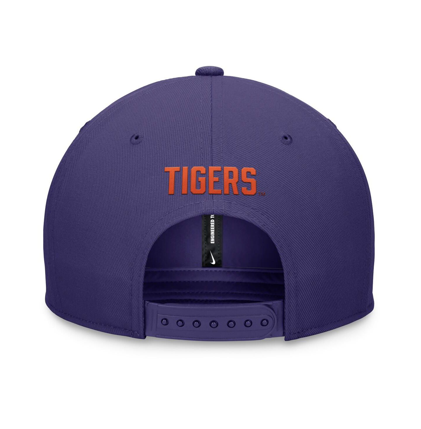 Мужская кепка Nike Purple Clemson Tigers Primetime Pro Snapback Hat — фото 2