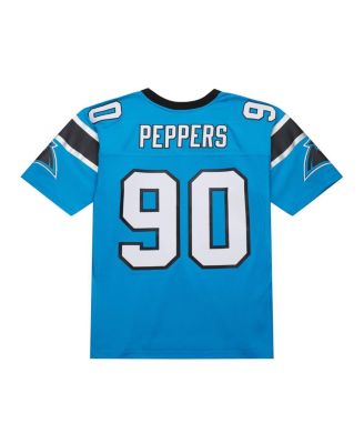 Men's Julius Peppers Blue Carolina Panthers Legacy Replica Jersey
