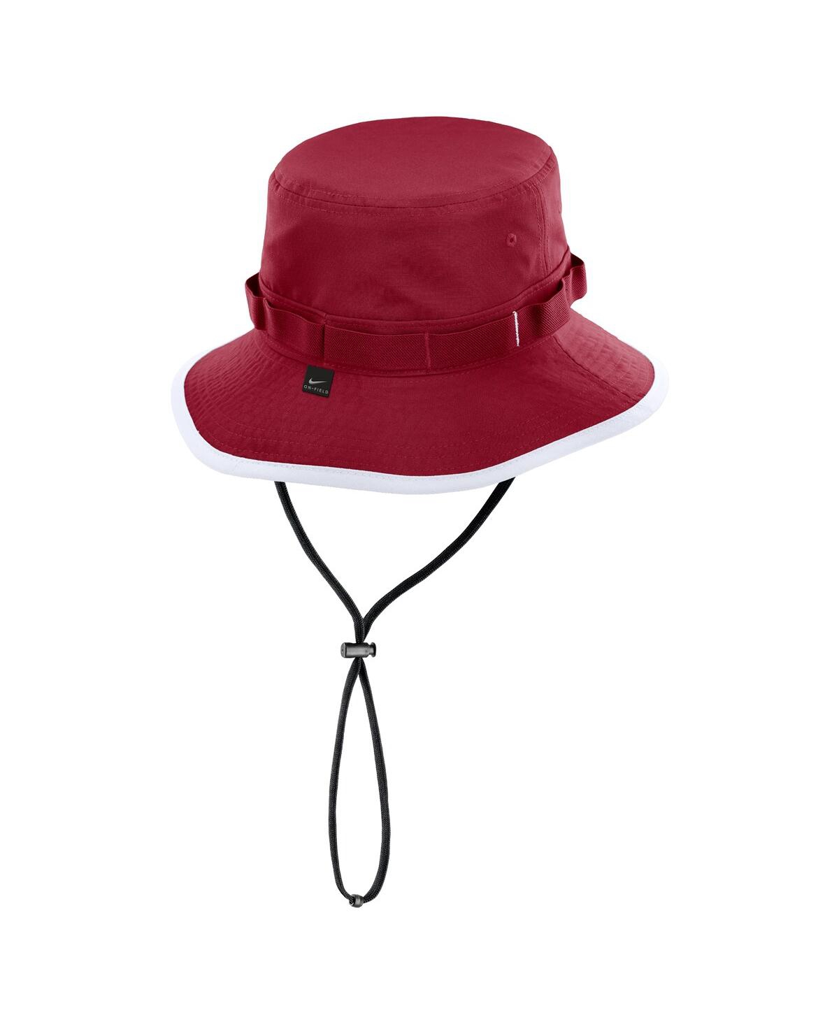 Nike Men's Crimson Alabama Crimson Tide 2024/25 On-field Apex Performance Boonie Bucket Hat In Crimson