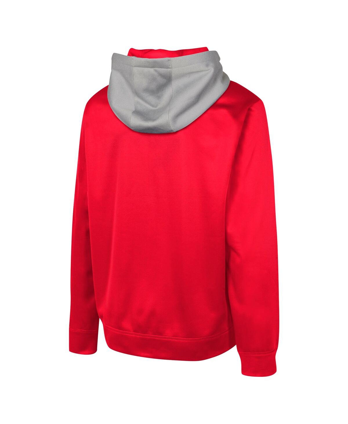 Outerstuff Men'sKansas City Chiefs Replay Fashion Graphic Full-Zip Hoodie Jacket - Red