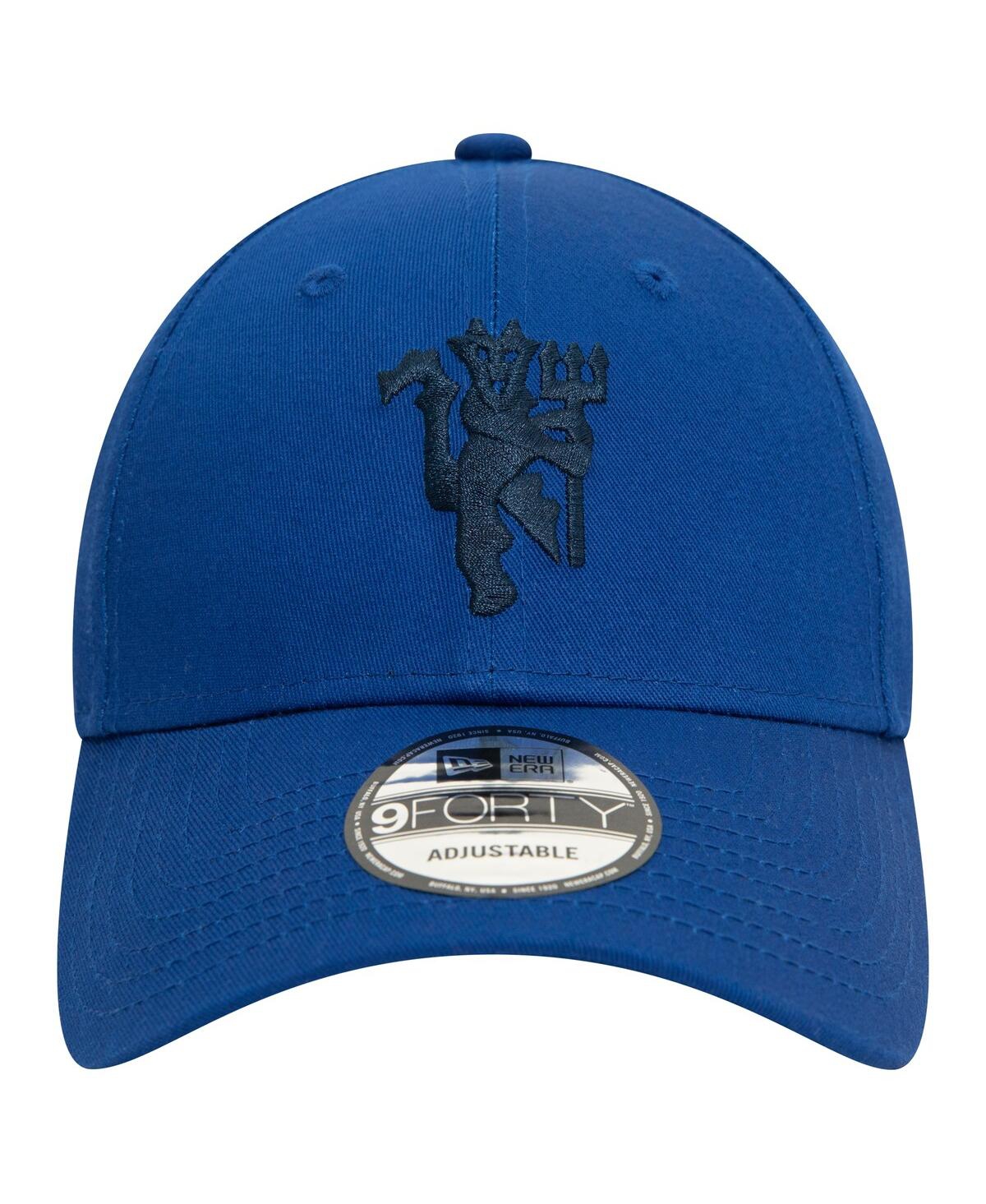 New Era Men'sManchester United Seasonal 9FORTY Adjustable Hat - Blue