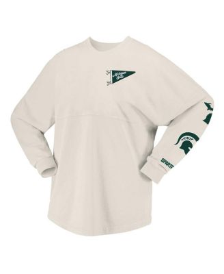 Women's Natural Michigan State Spartans Local Long Sleeve T-Shirt