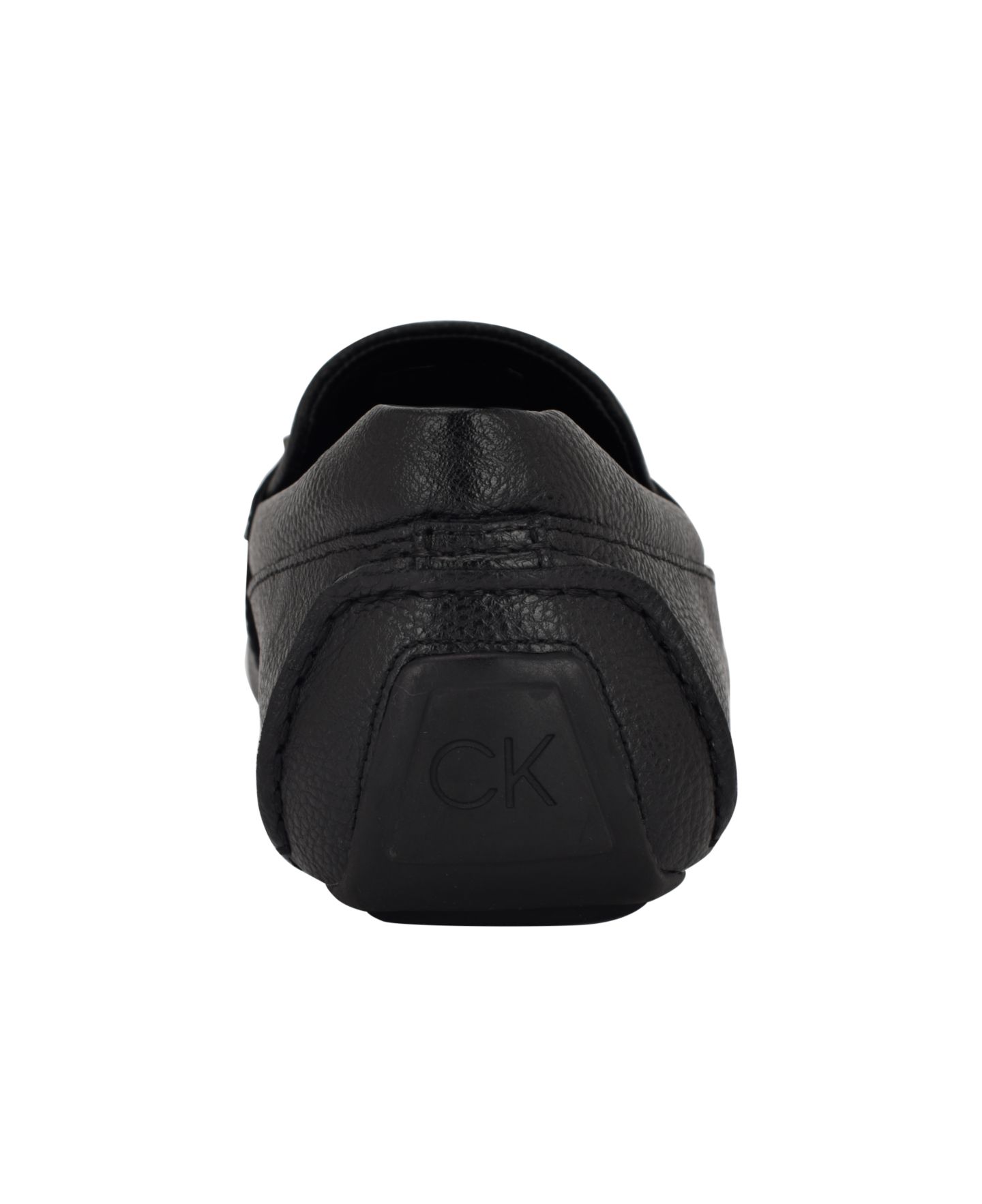 Мужские туфли Calvin Klein Otilis Casual Slip-On, цвет: Чёрный кожаный — фото 3
