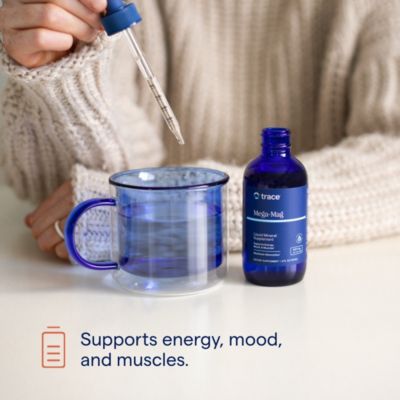 Mega-Mag: Liquid magnesium for energy, muscle, bone & nerve health. Non-GMO, , gluten-free. 4 fl oz (90 servings, 3 pack).