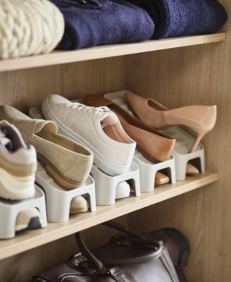 Shoe-In Compact Space-Saving Shoe Organizer, Pack of 6