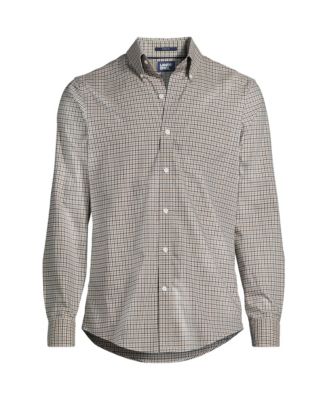 Men's Tailored Fit No Iron Twill Long Sleeve Shirt
