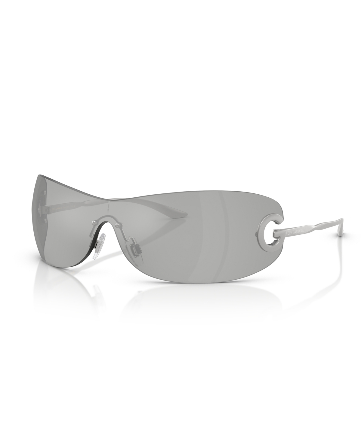Dolce & Gabbana Unisex Sunglasses Dg2308 In Matte Silver