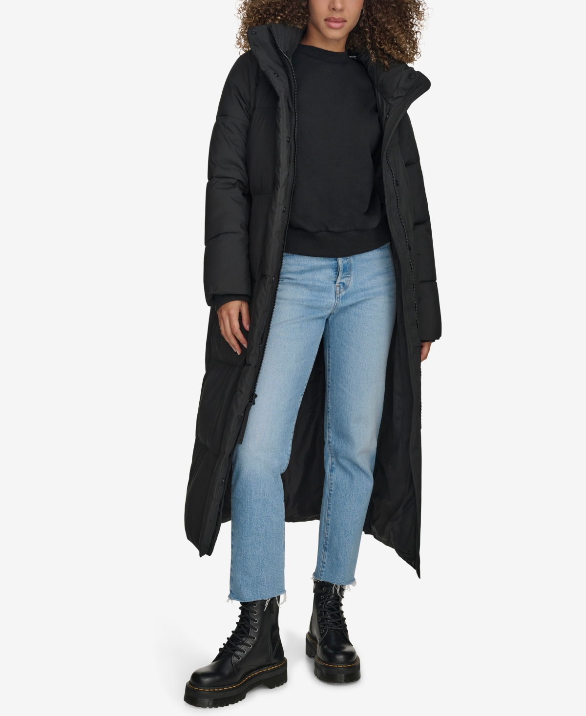 LEVI'S WOMEN'S EXTRA LONG QUILTED PARKA 