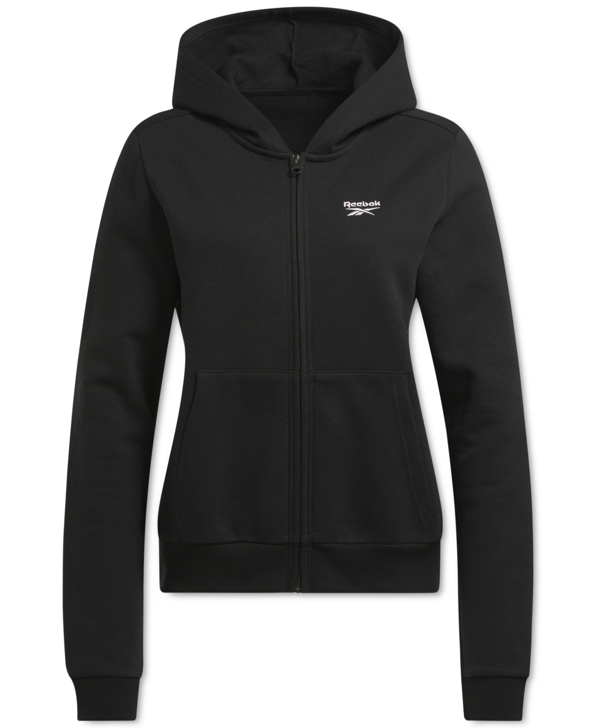 Reebok Women's Identity Small Logo Full Zip Hoodie