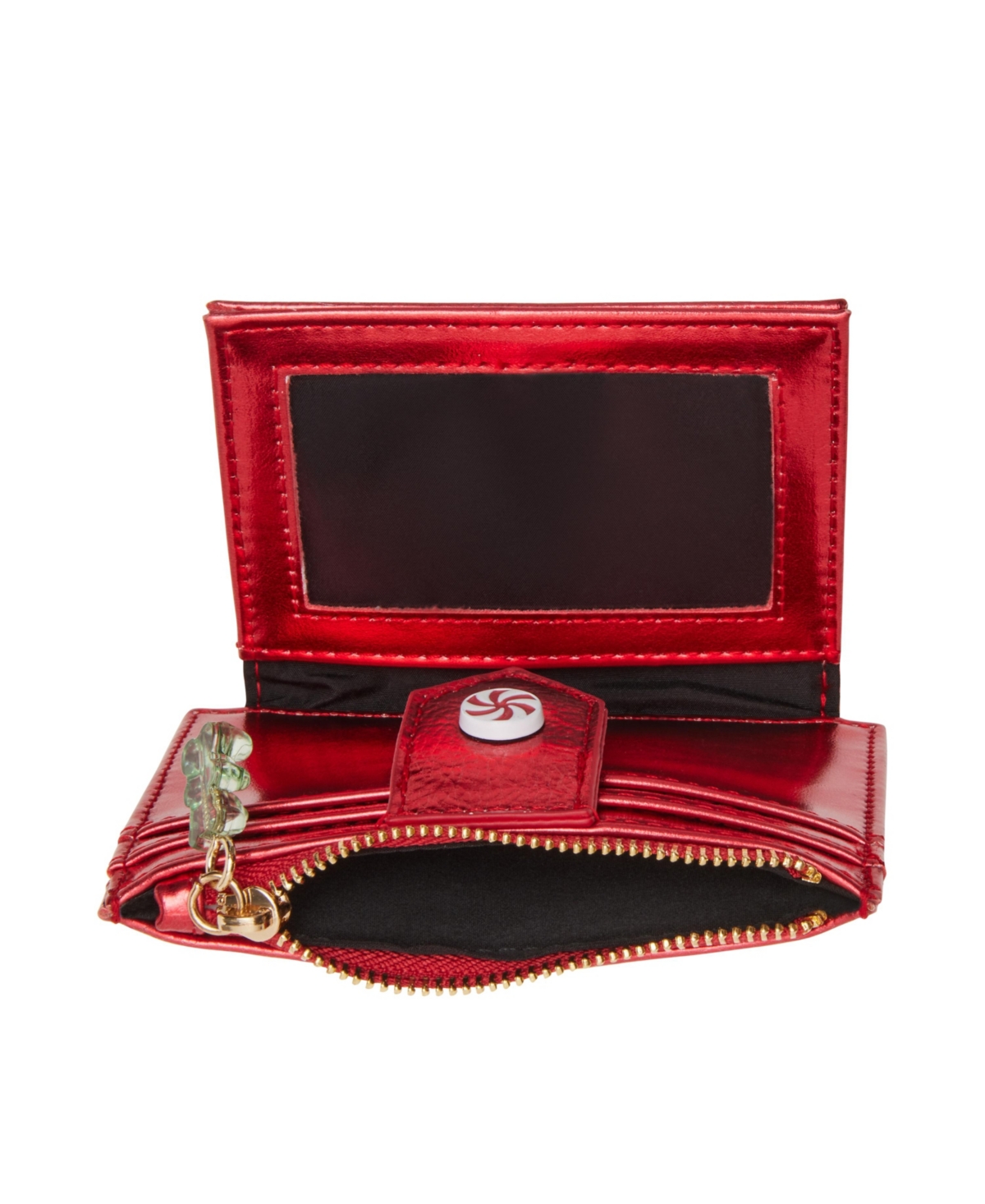 Betsey Johnson Holiday Candy Bifold Wallet