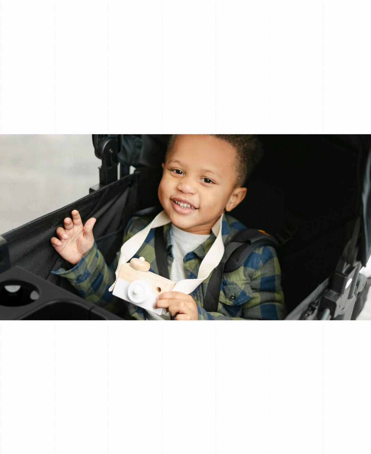 Shop Larktale Stroller/wagon Snack Tray In Black