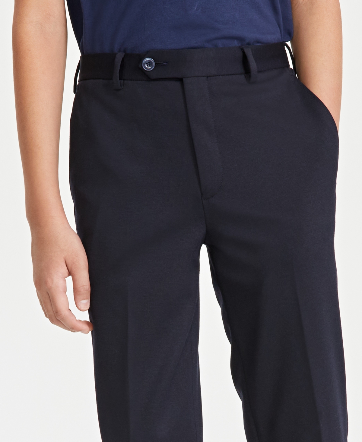 Michael Kors Big Boys Knit Stretch Dress Pant