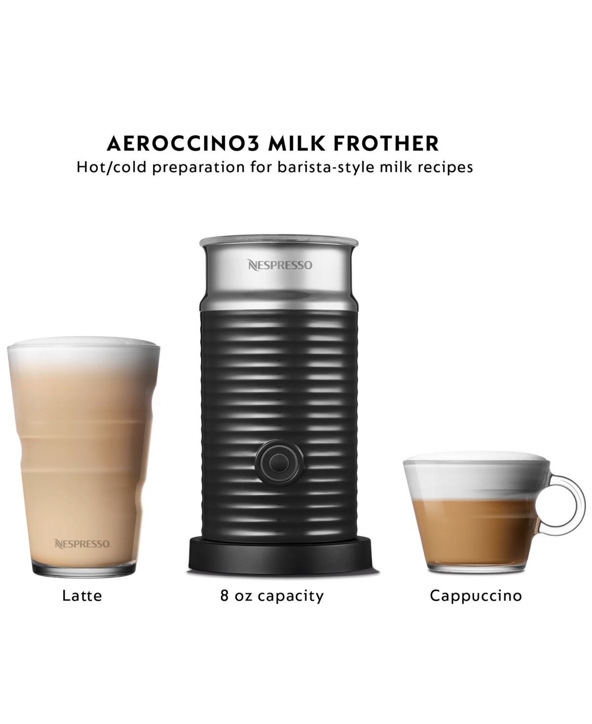 Nespresso Limited-Edition Vertuo Pop+ Deluxe Coffee and Espresso Maker by Breville -gold