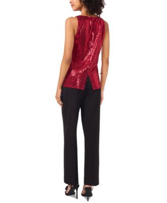 Women's Sequin Sleeveless Top