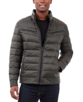 Men's Quilted Full-Zip Puffer Jacket 