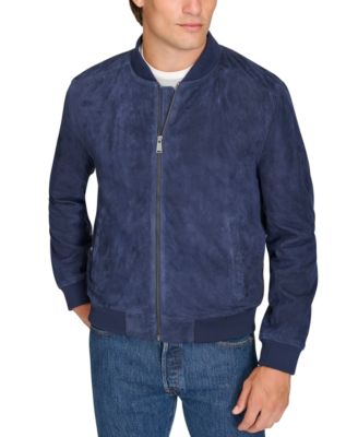 Men's Suede Varsity Jacket 