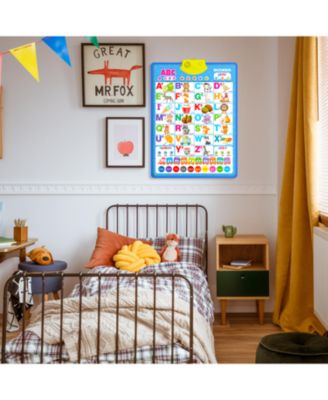 Educational Interactive Poster for Toddlers 3-5