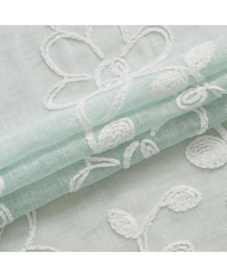 Rita Linen Look 76" W x 84" L Grommet Window Panel Set