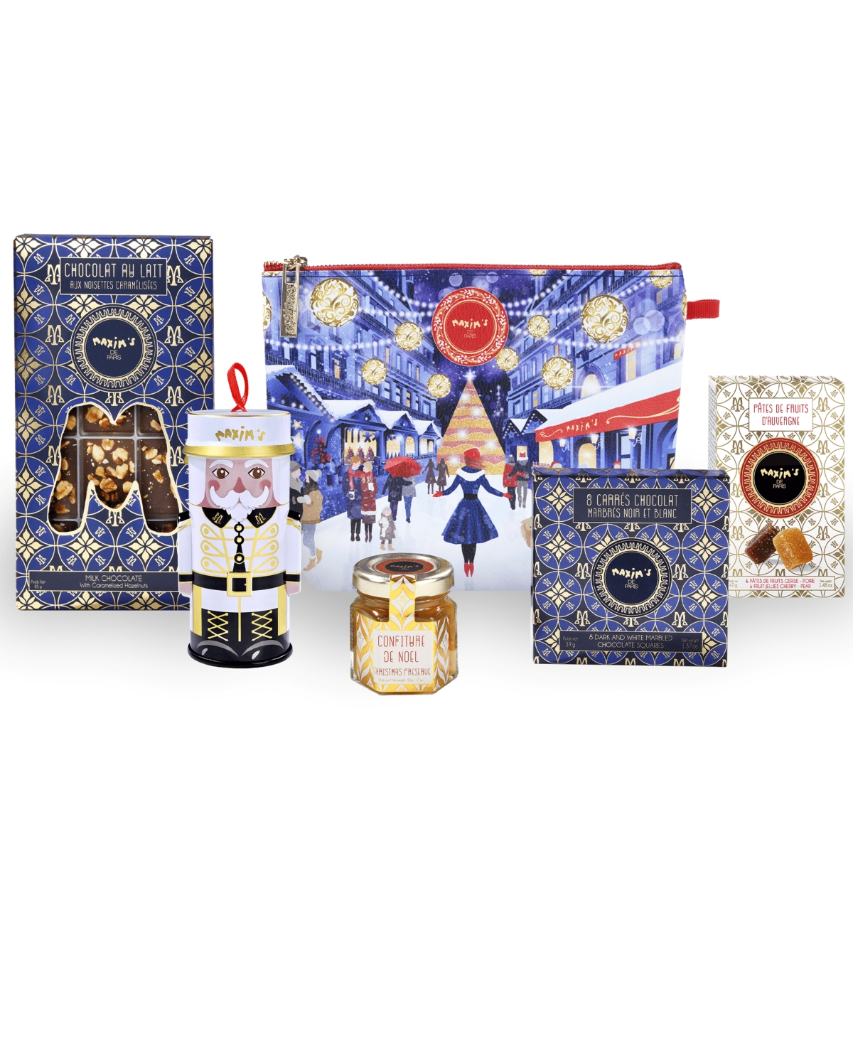 Maxim's De Paris French Treats Christmas Pouch In No Color