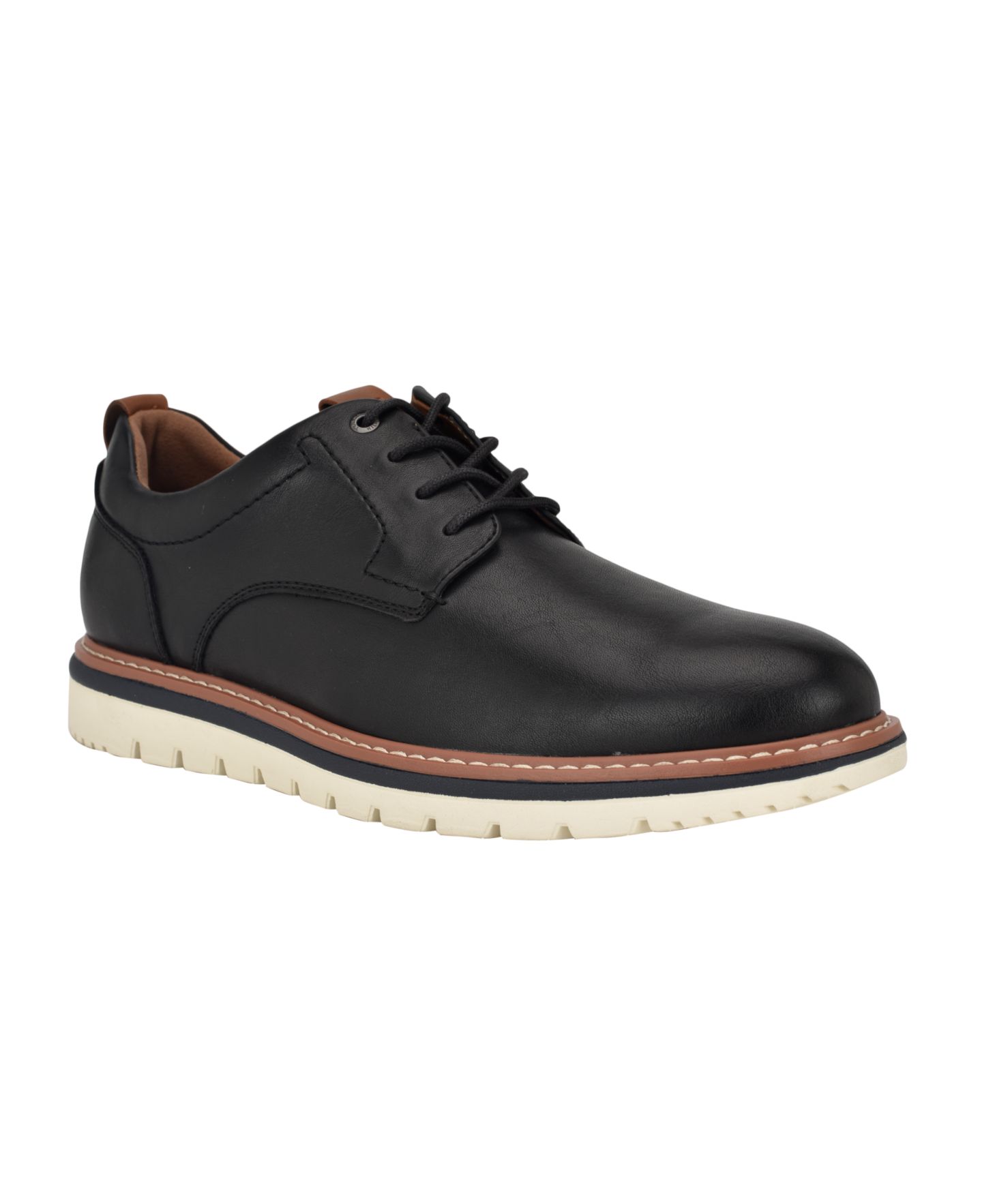 Мужские туфли Tommy Hilfiger Virat Casualized Hybrid Oxfords, цвет: Чёрный — фото 1