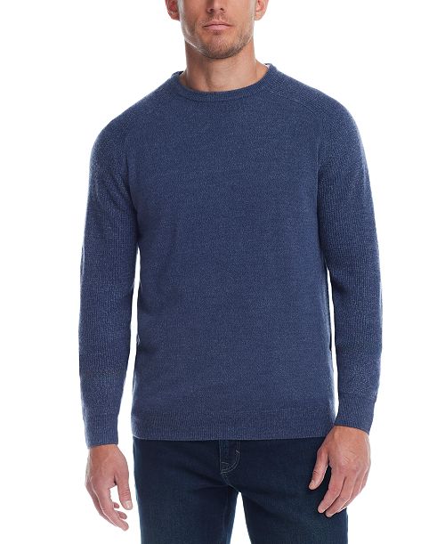 alfani Weatherproof Vintage Men's Soft Touch Raglan Crew Neck Sweater Men's Fashion & Accessories