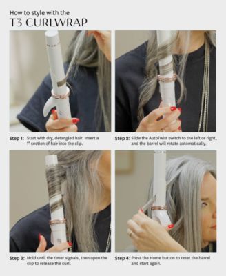 CurlWrap 1" Automatic Rotating Curling Iron with Longer Barrel