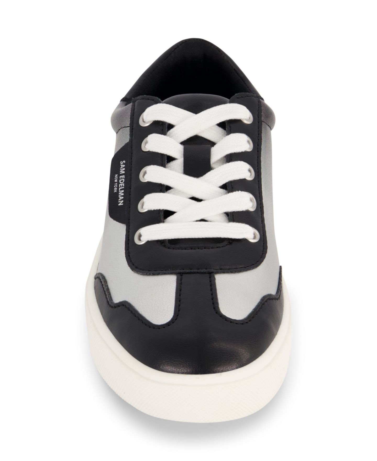Кроссовки Sam Edelman Essie Tere Lace Up Court Sneaker для девочек, цвет: Чёрный — фото 3