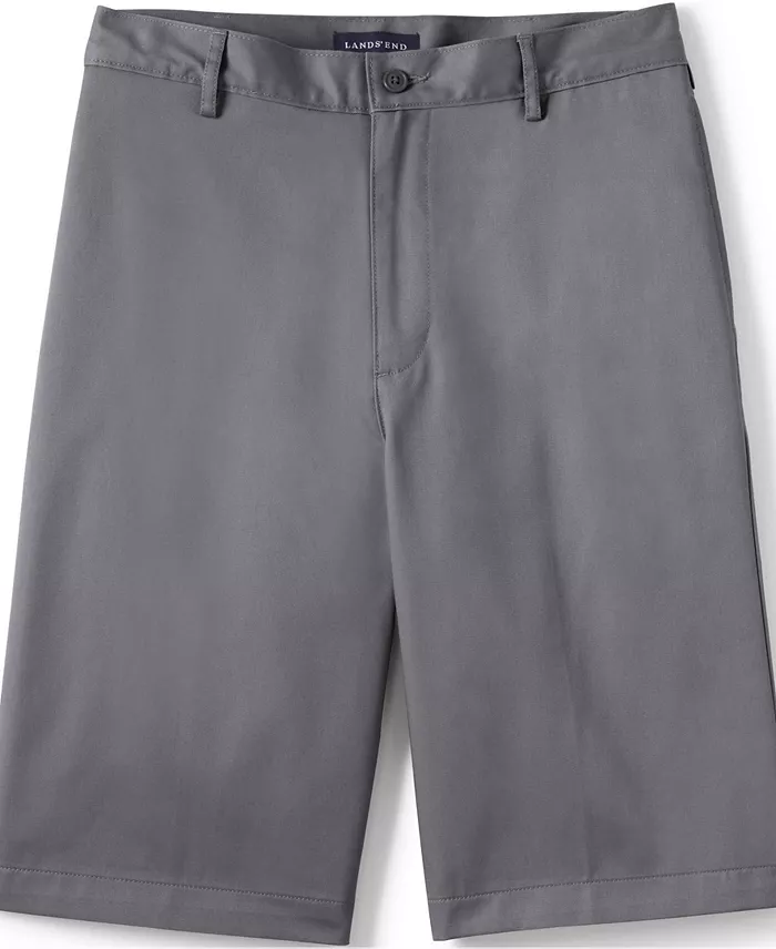 Men's 11" Plain Front Blend Chino Shorts - thumbnail 5