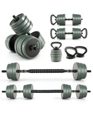 4 in 1 Adjustable Free Weight Dumbbell Set