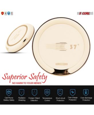 Wireless Charger (Pad), 15W Max Fast Charging, Compatible with QI Enabled Phones, AriPods and More