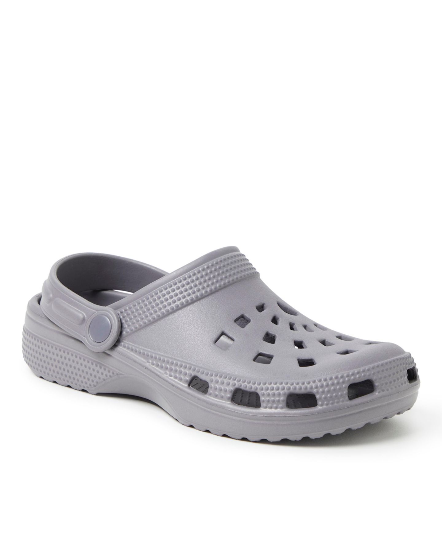 Женские сабо Dearfoams EcoCozy Sustainable Clog, цвет: Средний серый — фото 1