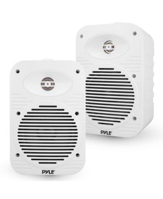 5.25” 2-Way Indoor/Outdoor Speaker System - Waterproof with 1/2” High Compliance Polymer Tweeter