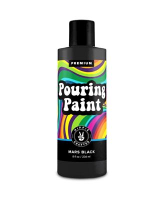 8oz Acrylic Pouring Paint Black