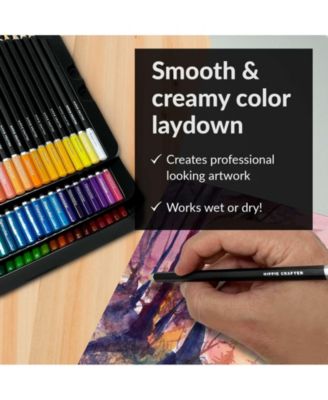 72 Watercolor Pencils Set