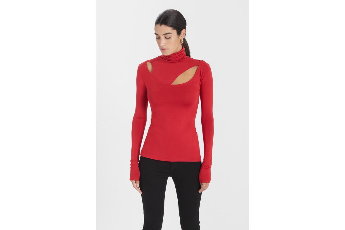 Women's Dahlia Top - Red