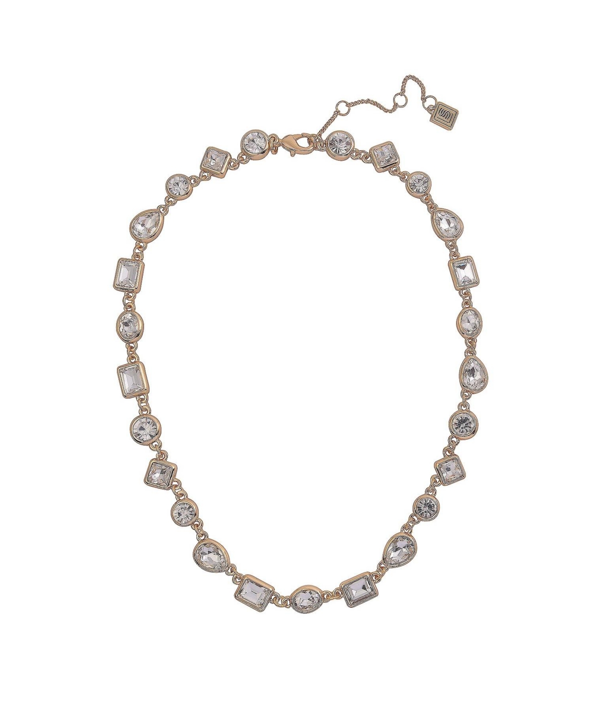 Stone Collar Necklace - Gold