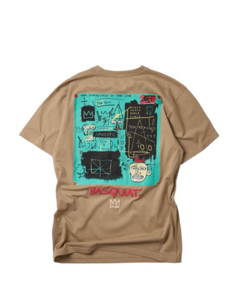 Мужская футболка Reason Basquiat Equal Pi, цвет: Хаки