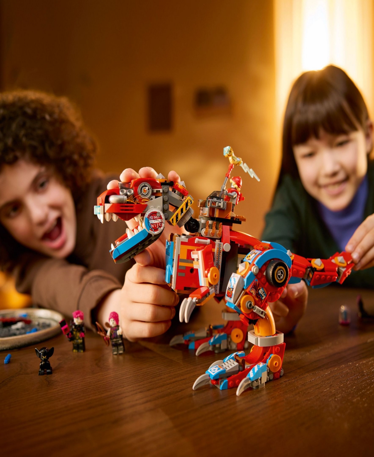 Lego Dreamzzz Cooper's Robot Dinosaur C-rex Toy Building Set 71484, 917 Pieces In Multi Color
