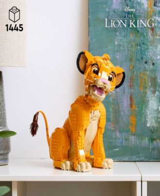 LEGO® Disney Young Simba The Lion King Fan Disney Collection Building Set 43247, 1445 Pieces