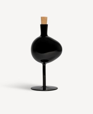 12'' Bod Bottle Crystal Glass Vase