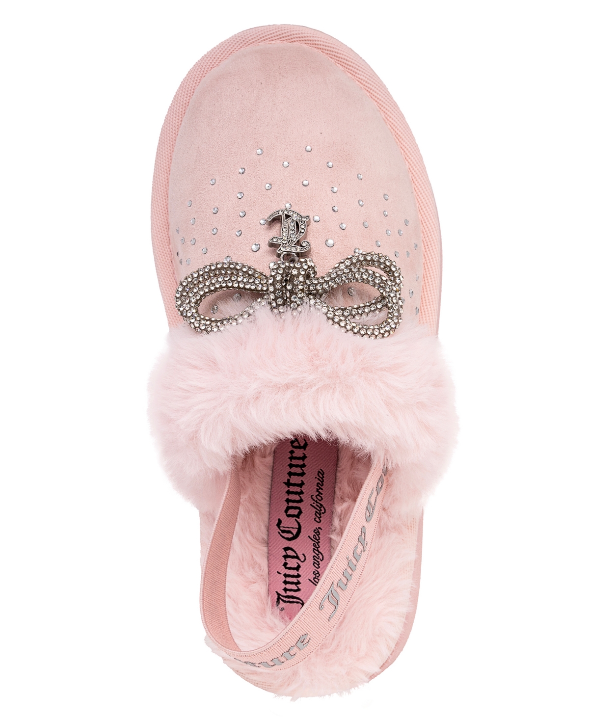 Juicy Couture Little And Big Girls Ohbubby S Flat Slipper In Blush