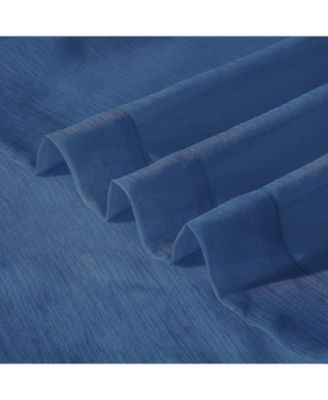 Melrose Semi Sheer Window Panel Set, 110" W x 84" L