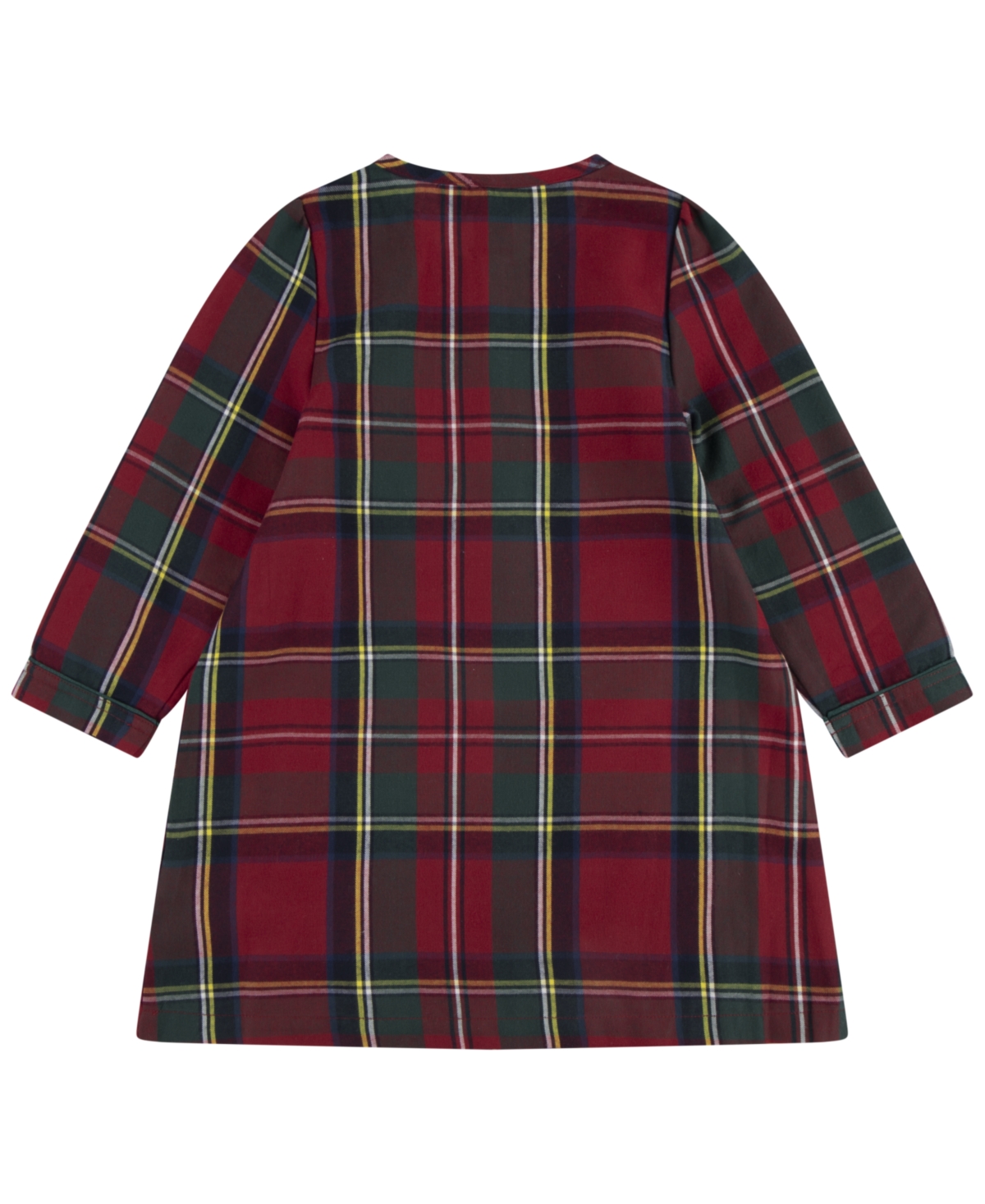 Polo Ralph Lauren Toddler Girls Pintuck Nightgown Pajama - Polo Red Stewart 2