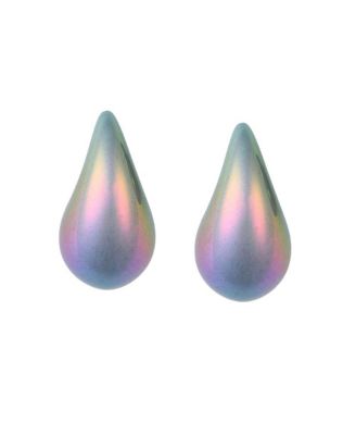 Women's Teardrop Hoop Earrings