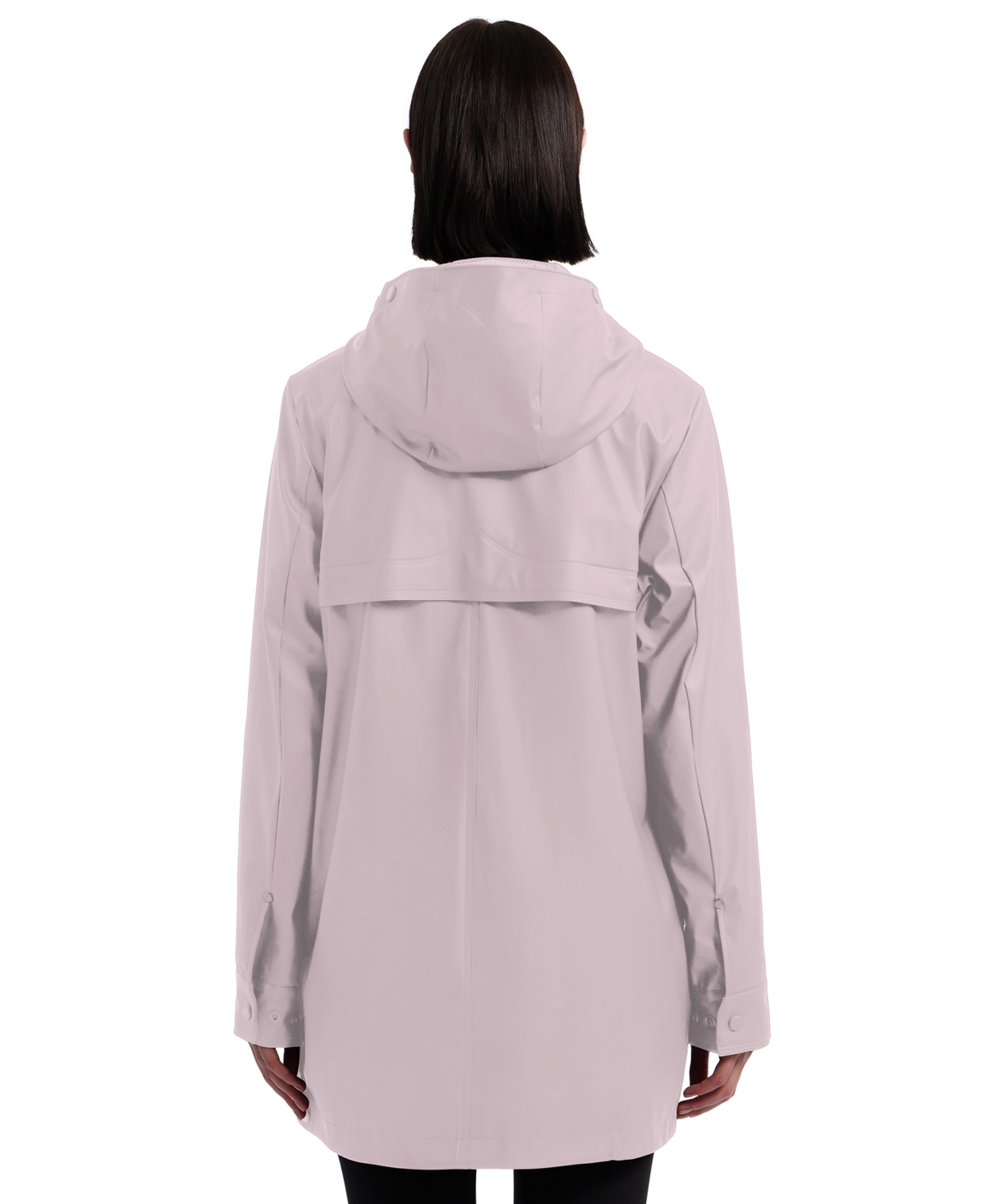 Hunter Women's Hooded Rubberized Waterproof Rain Coat