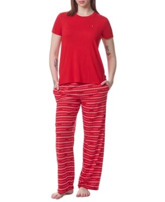 Tommy Hilfiger - Women's Short-Sleeve Crewneck Sleep Tee