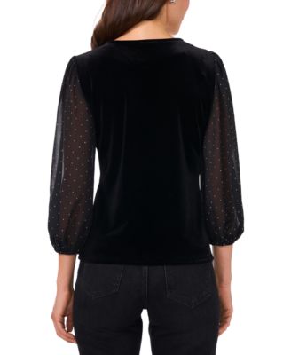 AMERI×THE MET SCENERY VELOUR TOP AMERI×THE MET SCENERY VELOUR TOP