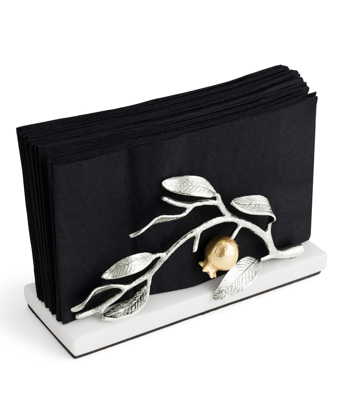 Michael Aram Pomegranate Silver And Gold Tone Vertical Napkin Holder In No Color